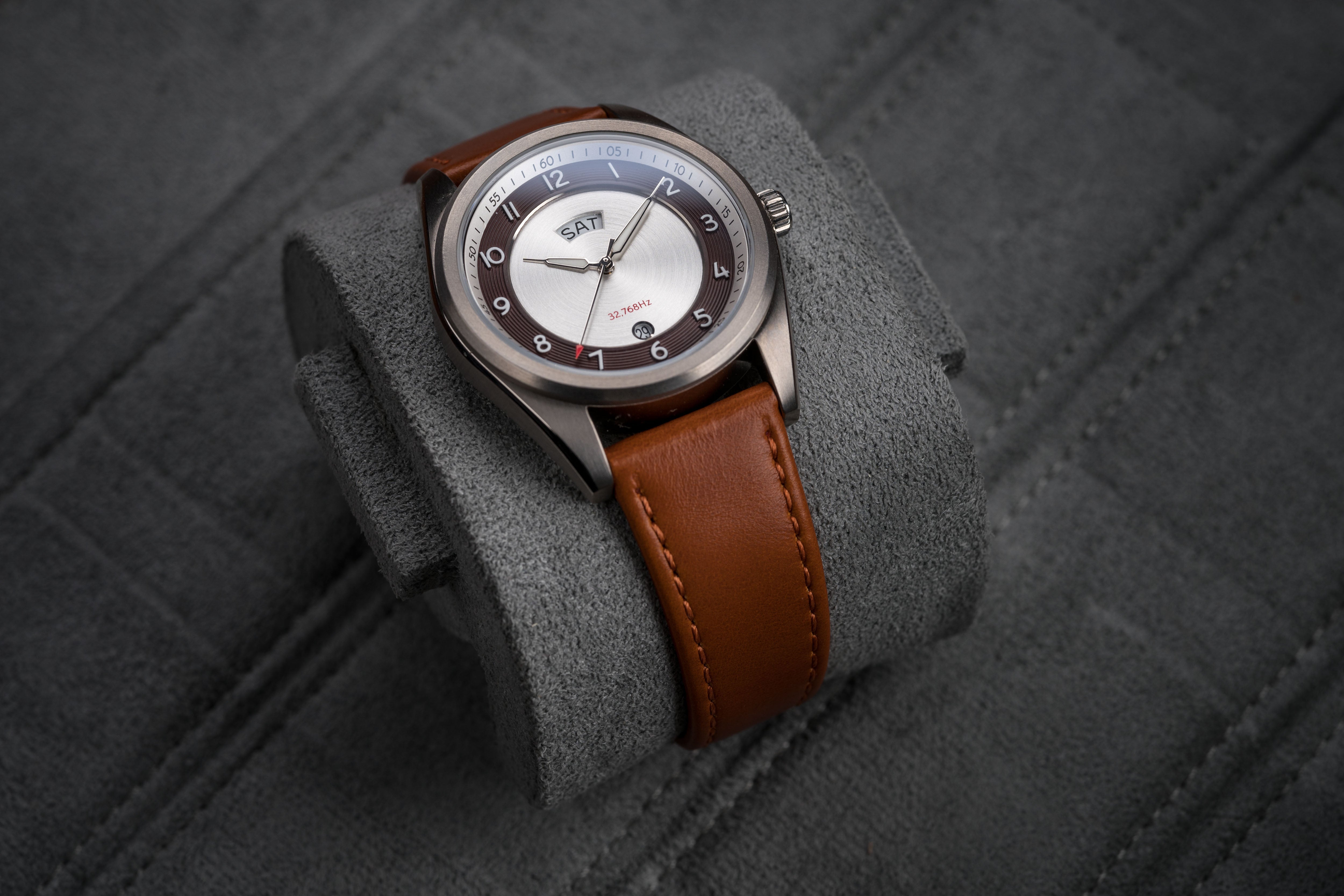 HZ.01 Burgundy (v2) - Hz Watches
