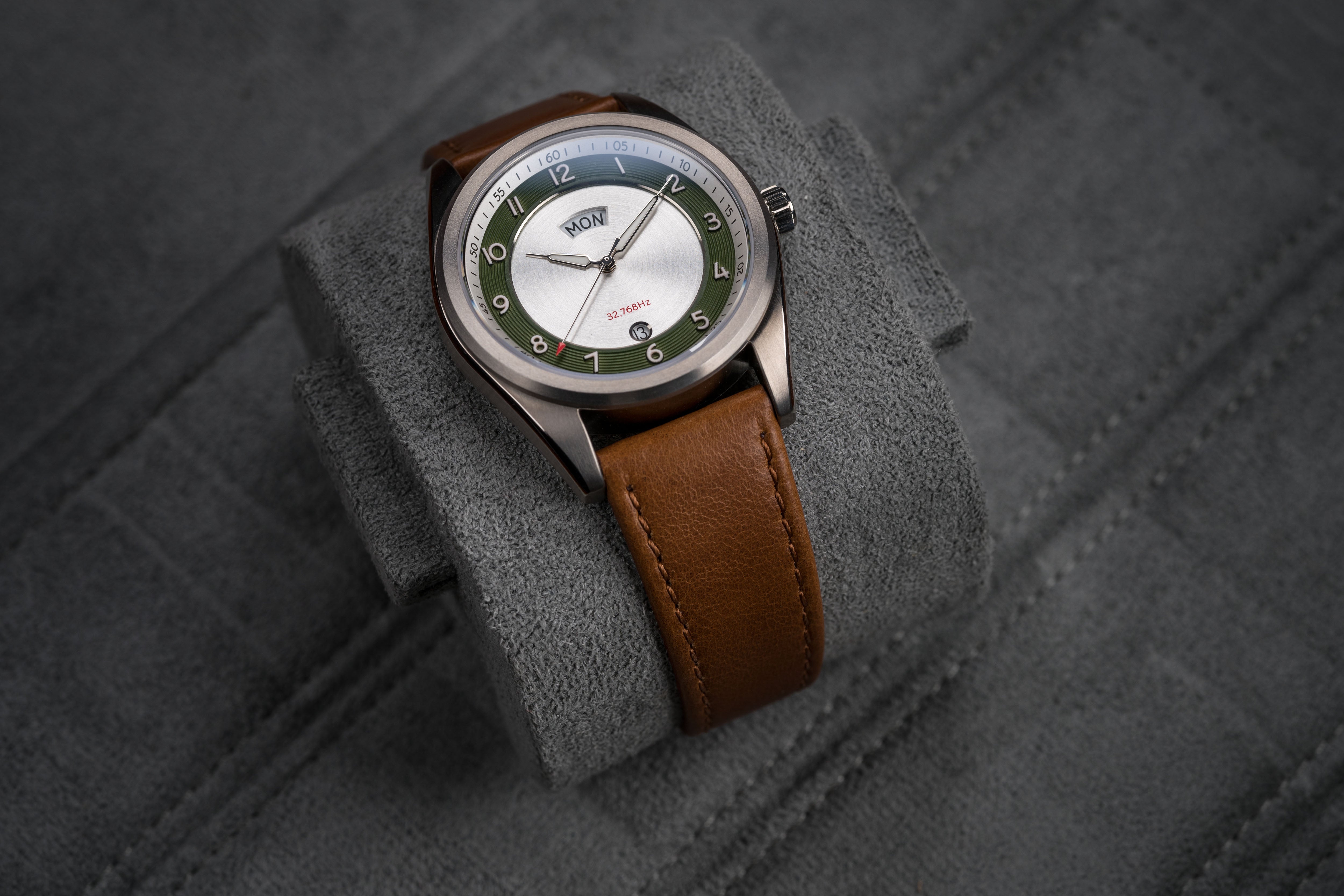 HZ.01 Green (v2) - Hz Watches
