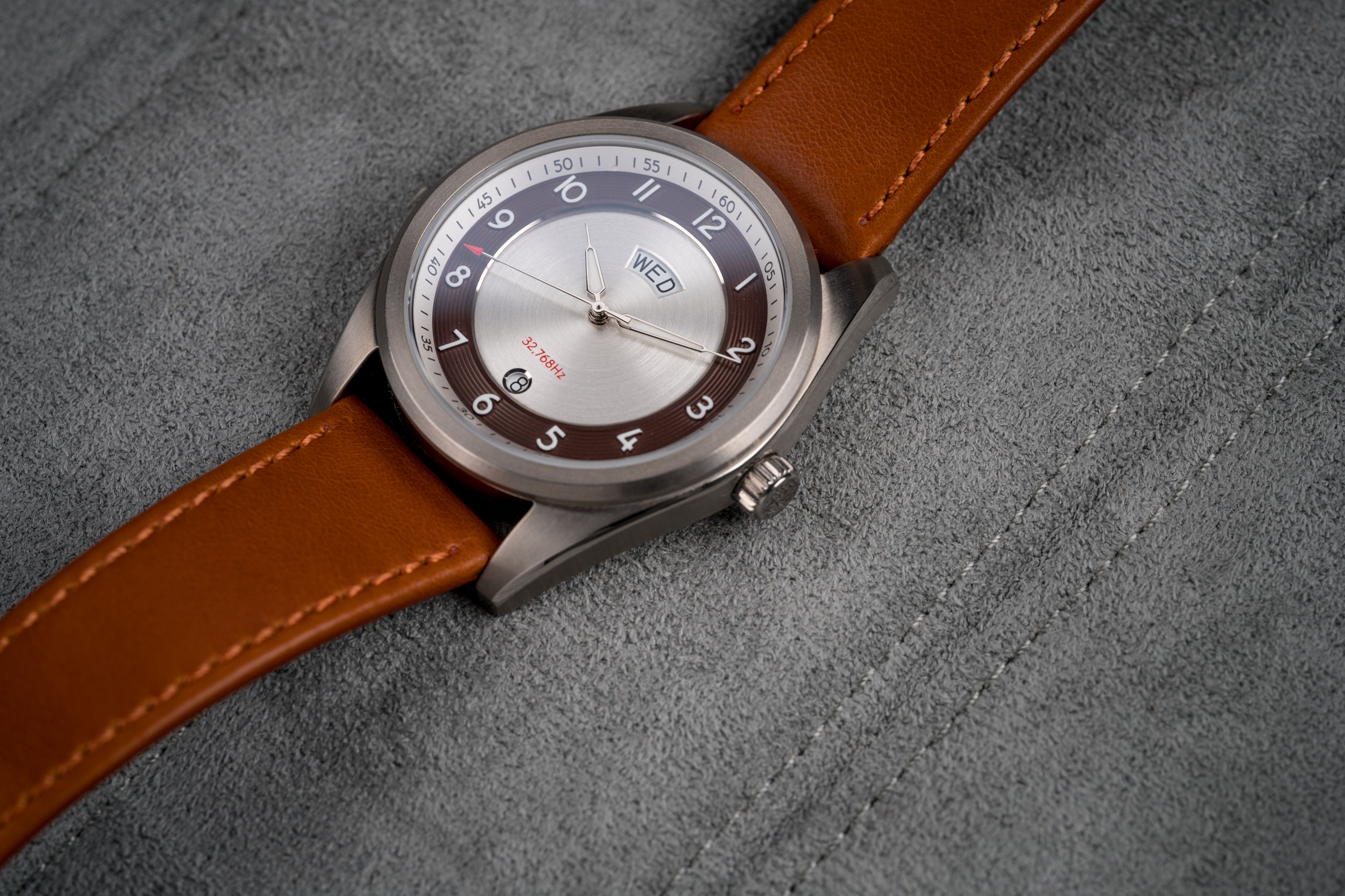 HZ.01 Burgundy (v2) - Hz Watches