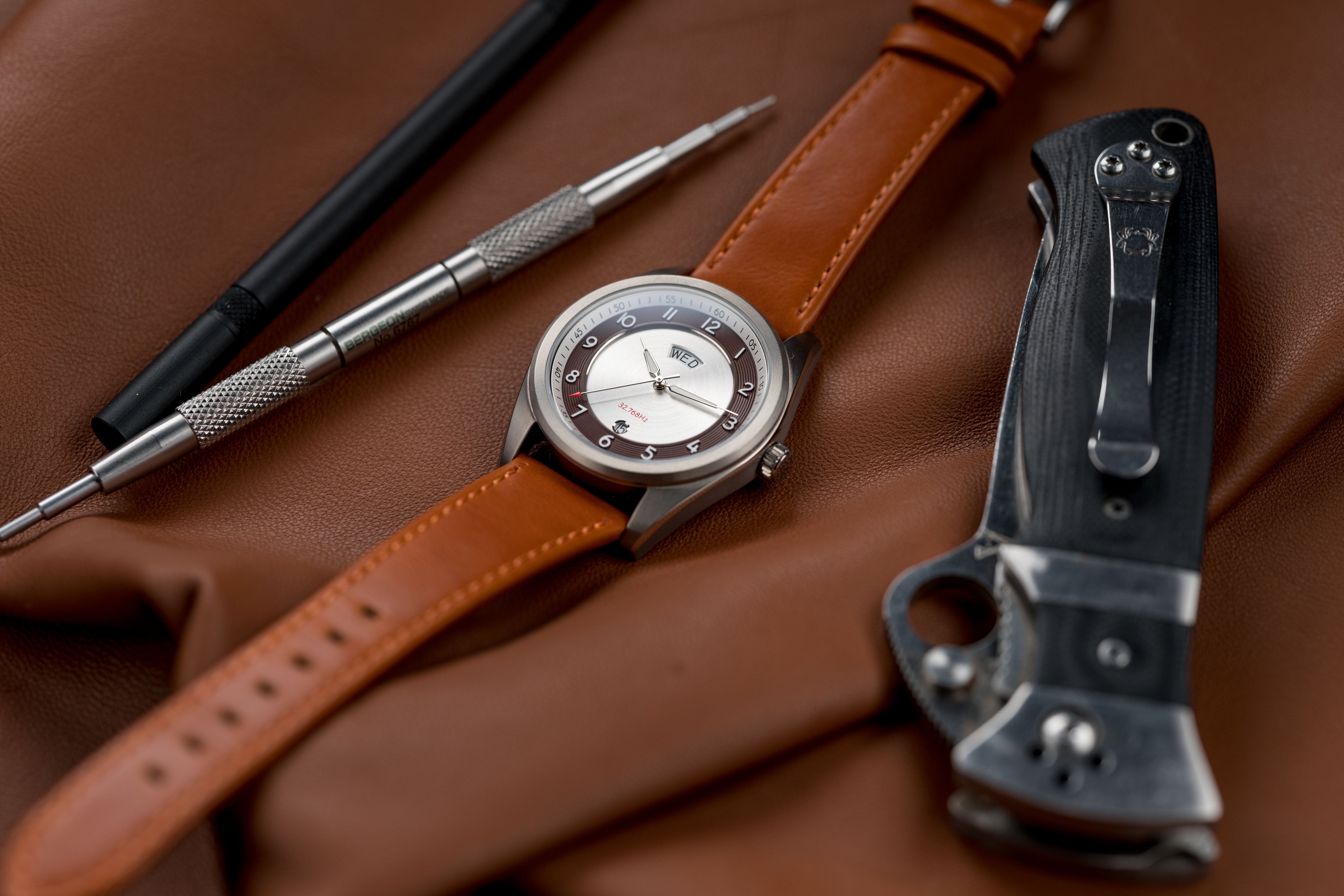 HZ.01 Burgundy (v2) - Hz Watches