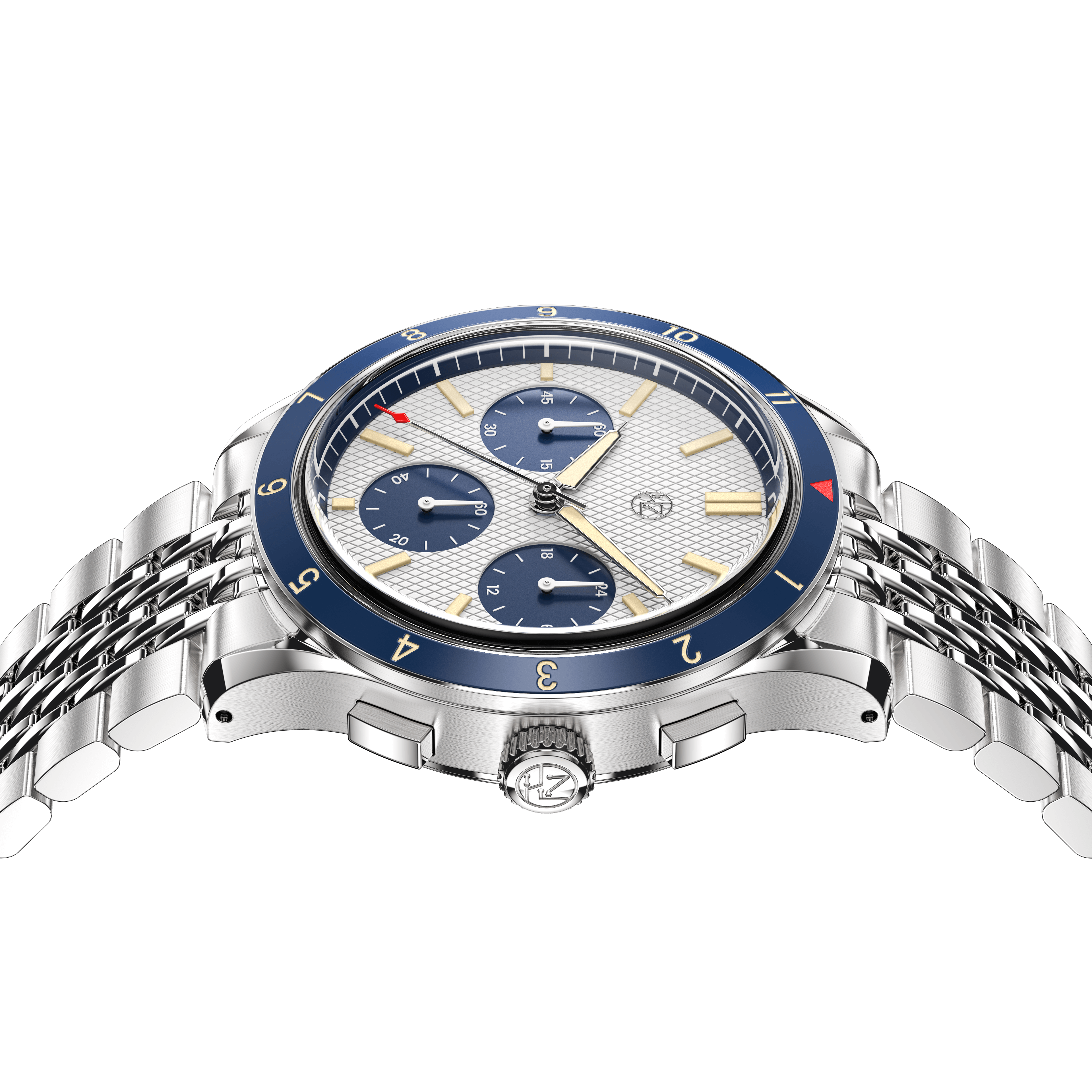 HZ.02 Chronograph - Blue Panda