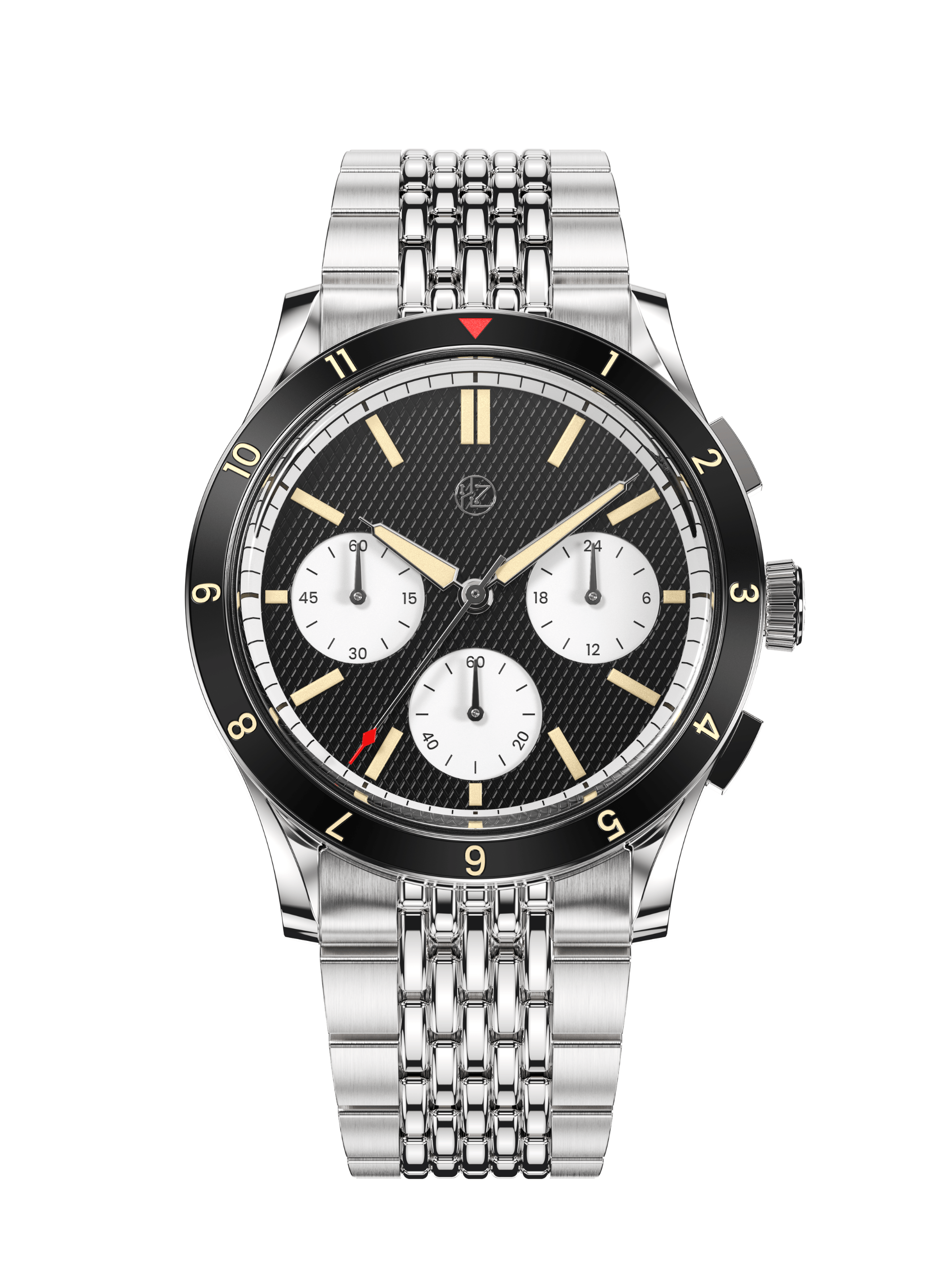 ハル② HZ.02 Chronograph - Black - Hz Watches