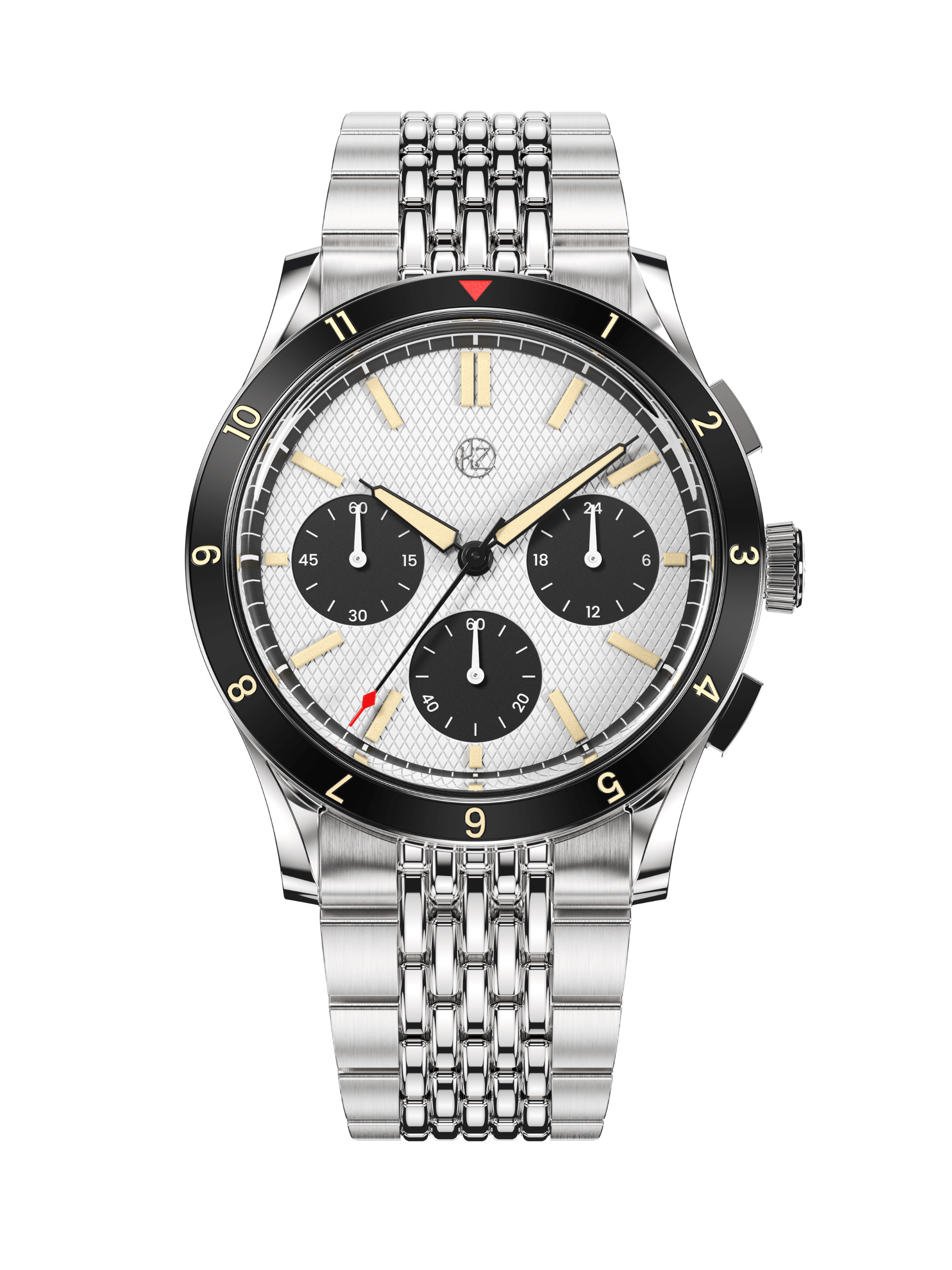 HZ.02 Chronograph - Black Panda - Hz Watches HZ.02 Chronograph - Black Panda - Hz Watches