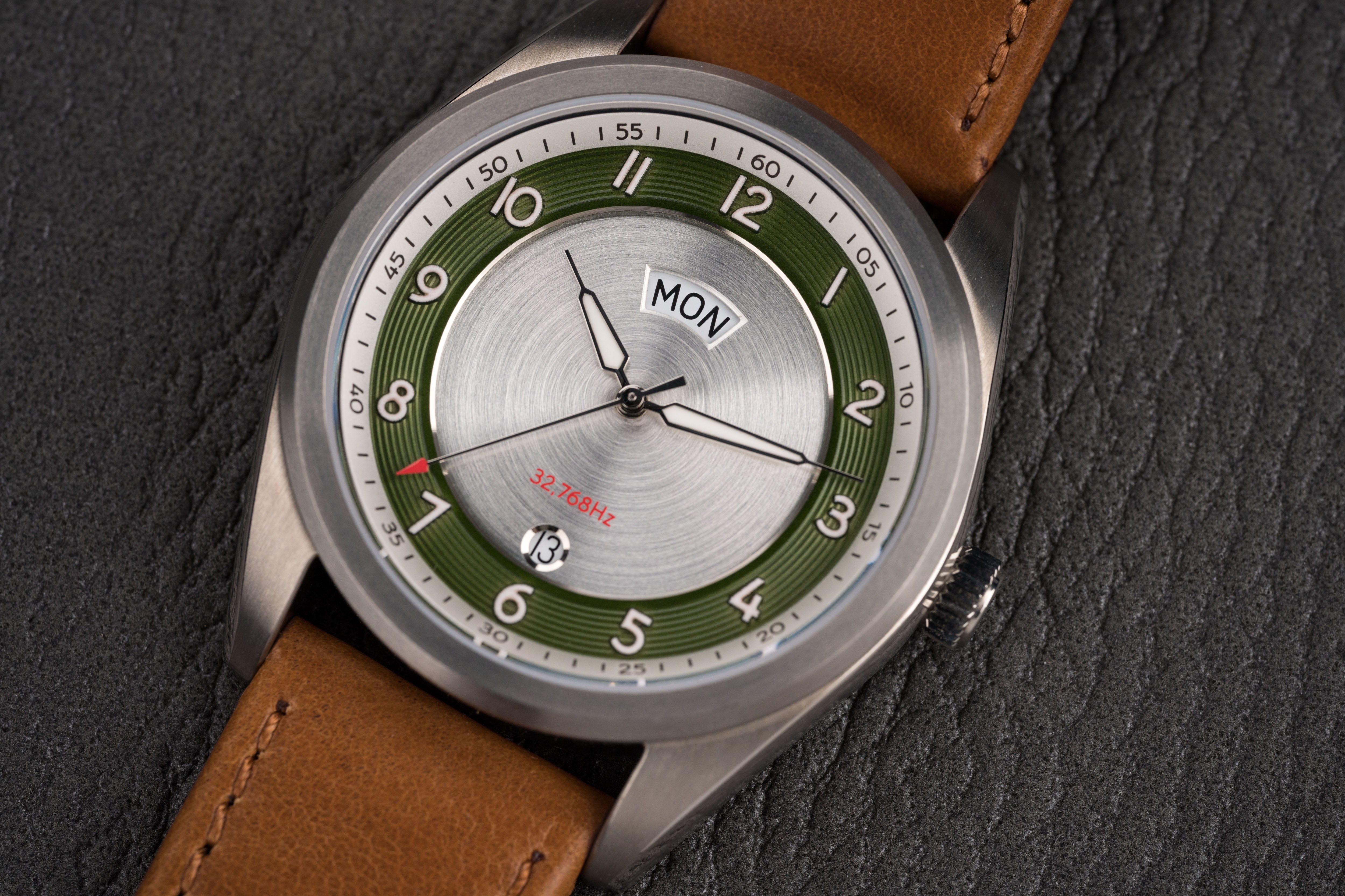 HZ.01 Green (v2) - Hz Watches