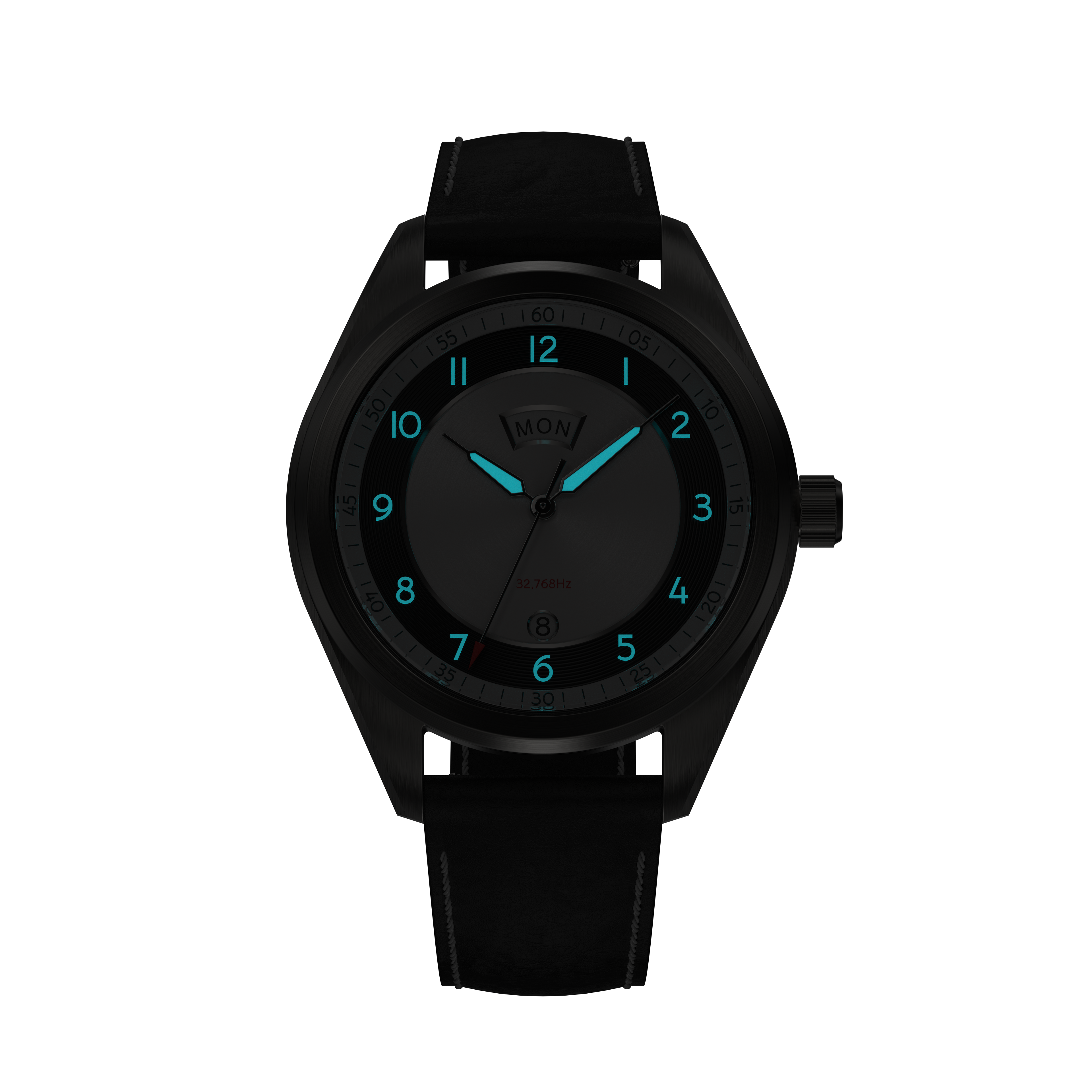 HZ.01 Black (v2) - Hz Watches