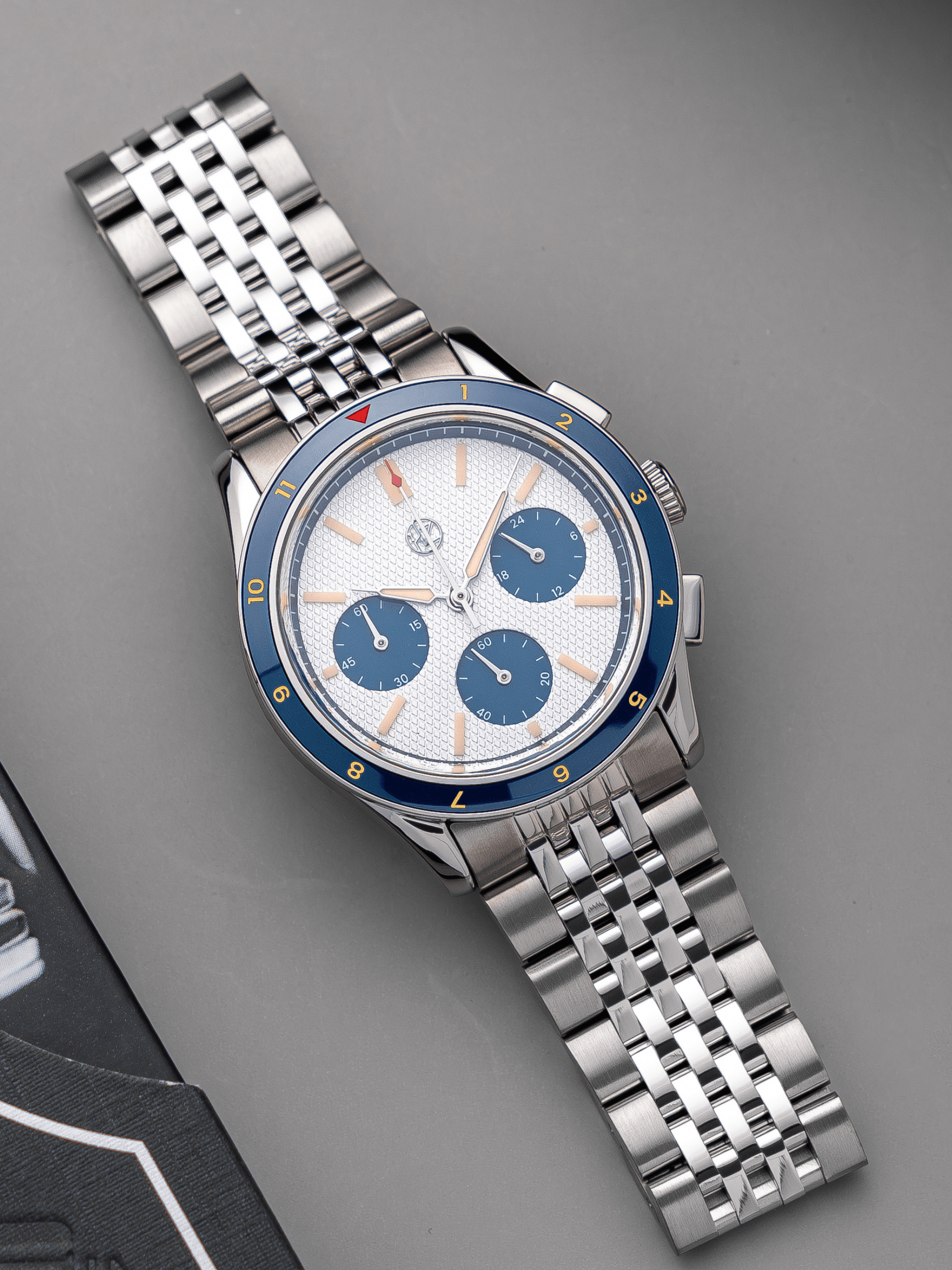 HZ.02 Chronograph - Blue Panda - Hz Watches