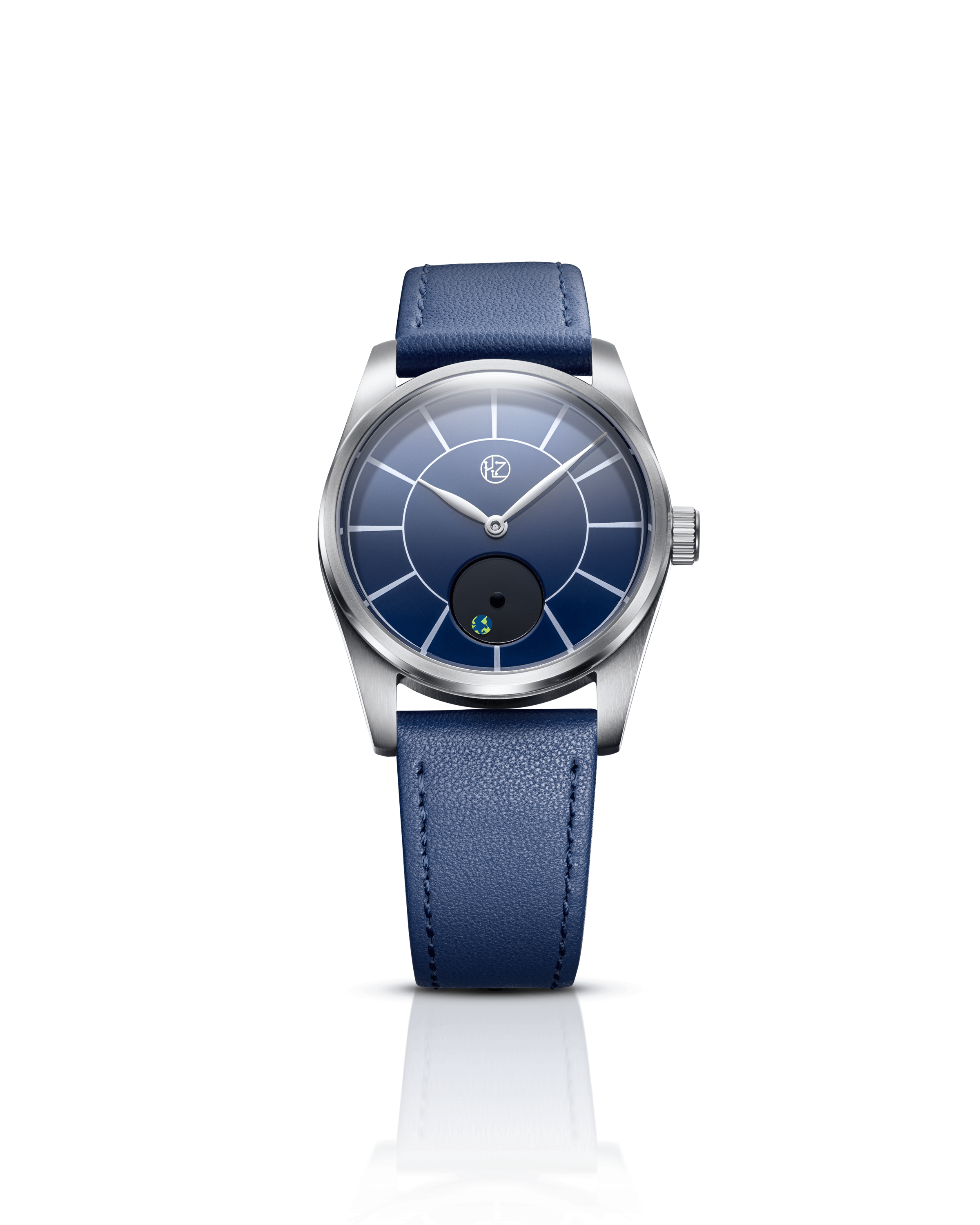 HZ.03 Blue Marble - Blue Enamel